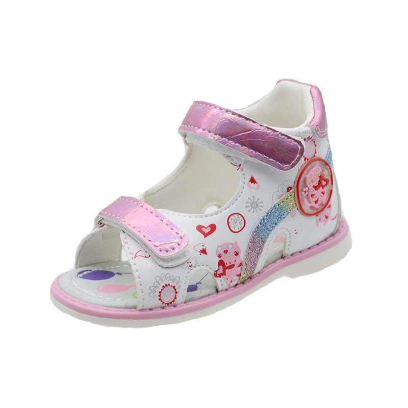 Sandale ortopedice pentru fete Tom Miki C-T71-92-A-22, Multicolor 22 EU