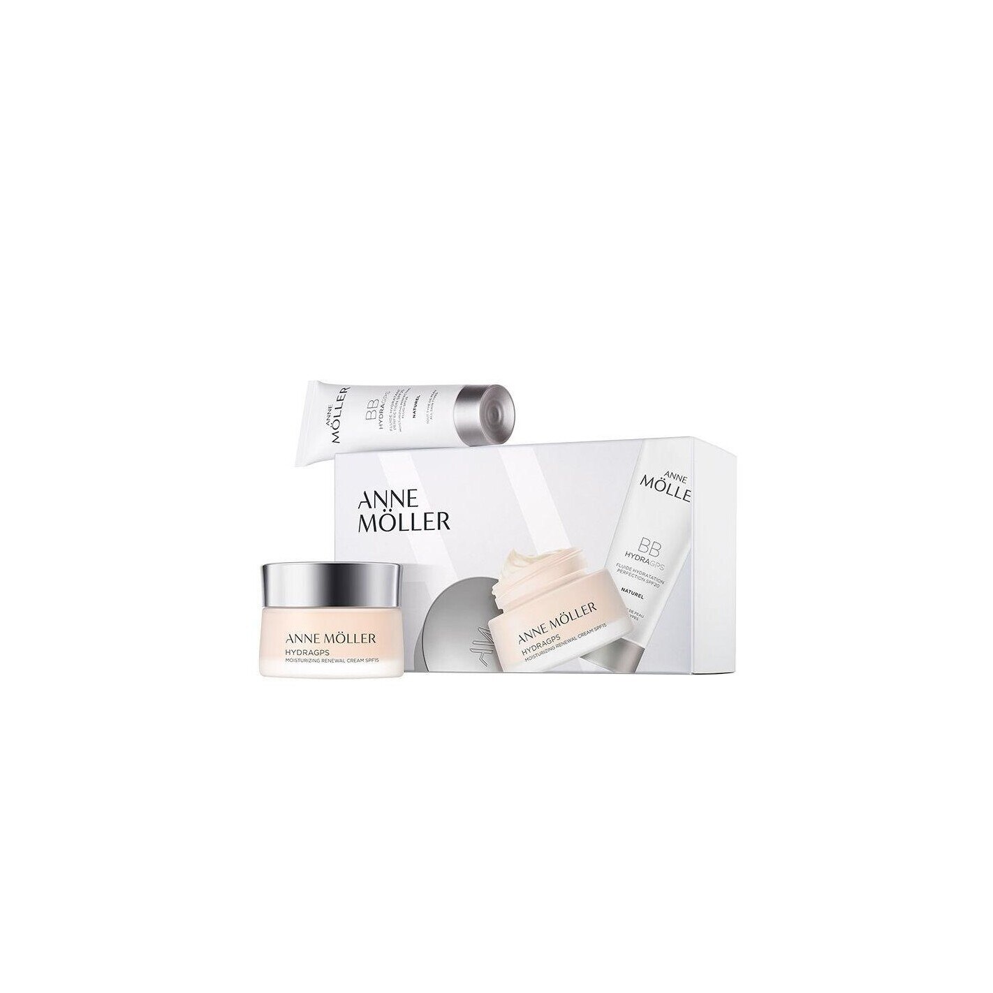 Set Anne Möller Hydragps renovatrice SPF 15, Crema de fata 50 ml + BB Cream