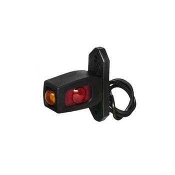 Lampa gabarit auto AutoLux, 12V/24V, cu LED, rosu/alb/galben, 42x86mm, stanga/dreapta, 1 buc Lampa gabarit auto AutoLux, 12V/24V, cu LED, rosu/alb/galben, 42x86mm, stanga/dreapta, 1 buc