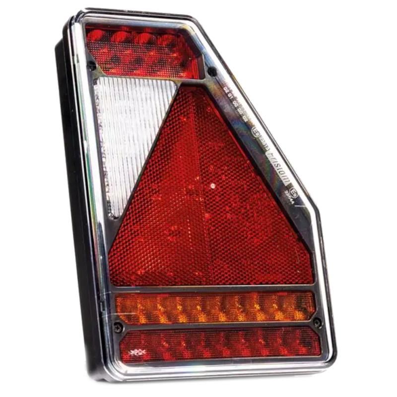 Lampa stop 146x210, 6 functii, mufa, dreapta, FT-277 P Bajonet 6 pini Fristom