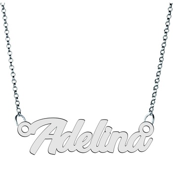 Colier Argint 925, Nume Adelina , 43 cm Colier Argint 925, Nume Adelina , 43 cm