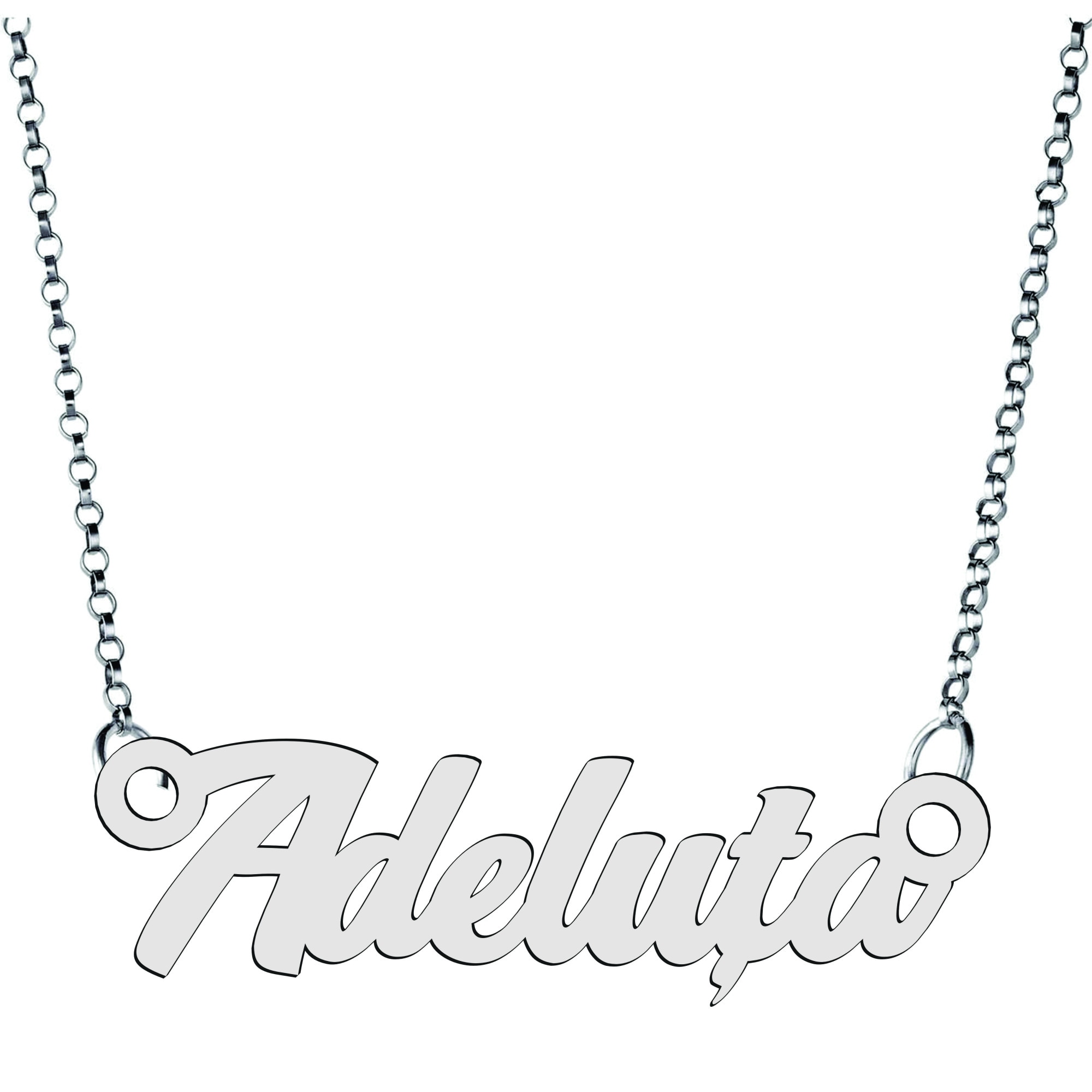 Colier Argint 925, Nume Adeluta , 43 cm