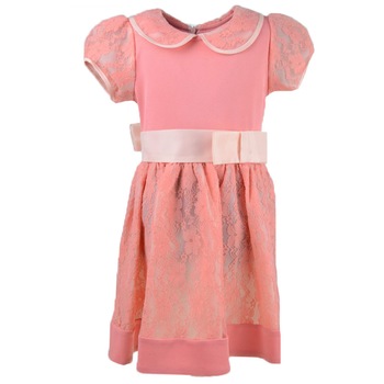 Rochita pentru fete Mini Junior 110-85C, Coral 110 CM Standard Rochita pentru fete Mini Junior 110-85C, Coral 110 CM Standard