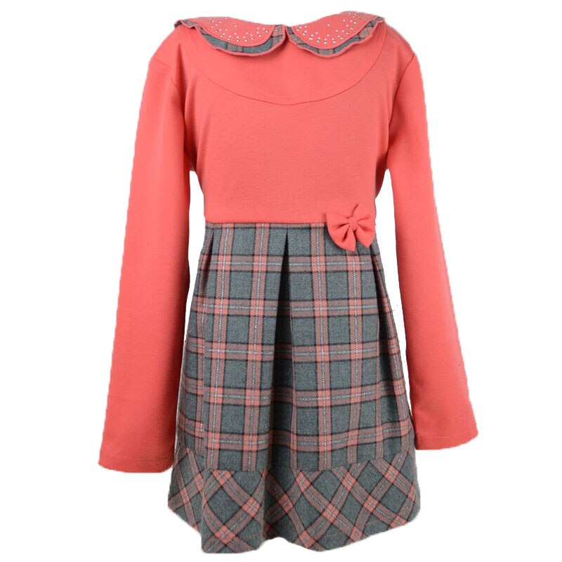 Rochita pentru fete Mini Junior 122-75C, Coral 122 cm