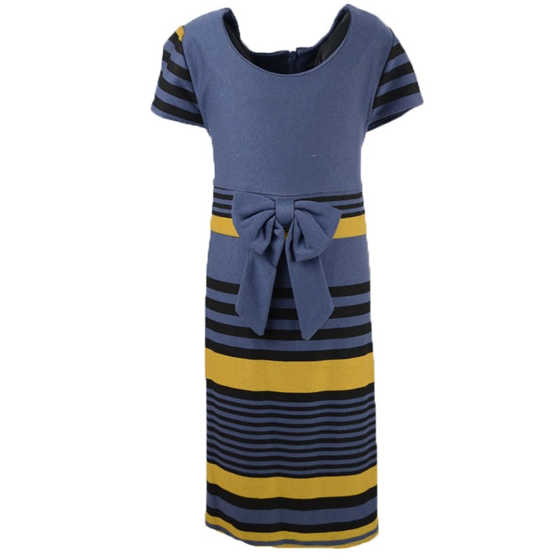 Rochita pentru fete Mini Junior 116-75B, Bleumarin 116 cm