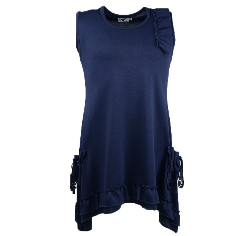 Rochita pentru fete Mini Junior 128-70B, Bleumarin 128 cm