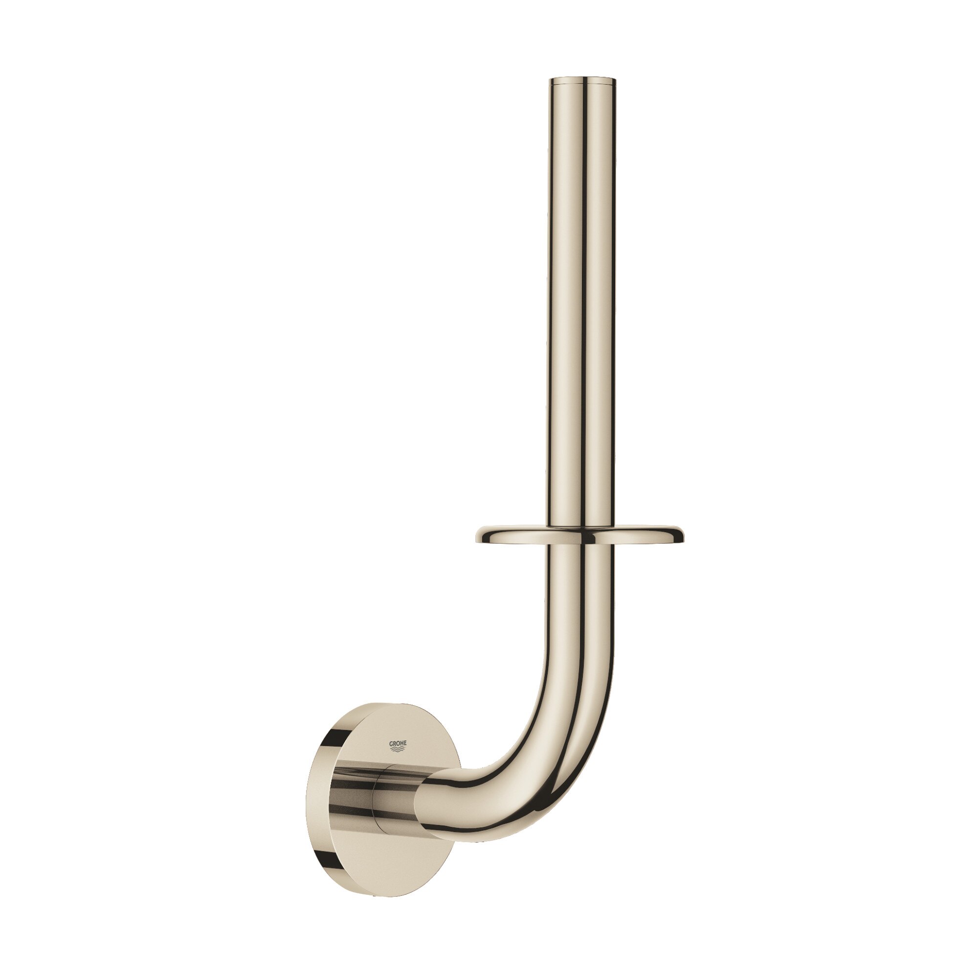 Suport hartie igienica Grohe Essentials 40385BE1, 1 rola, mat, lucios, nickel