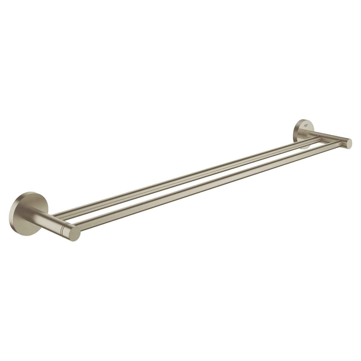 Suport prosop Grohe Essentials 40802EN1, 650 mm, 2 suporti, mat, nickel