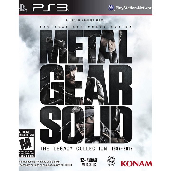 Игра Metal Gear Solid The Legacy Collection PlayStation 3