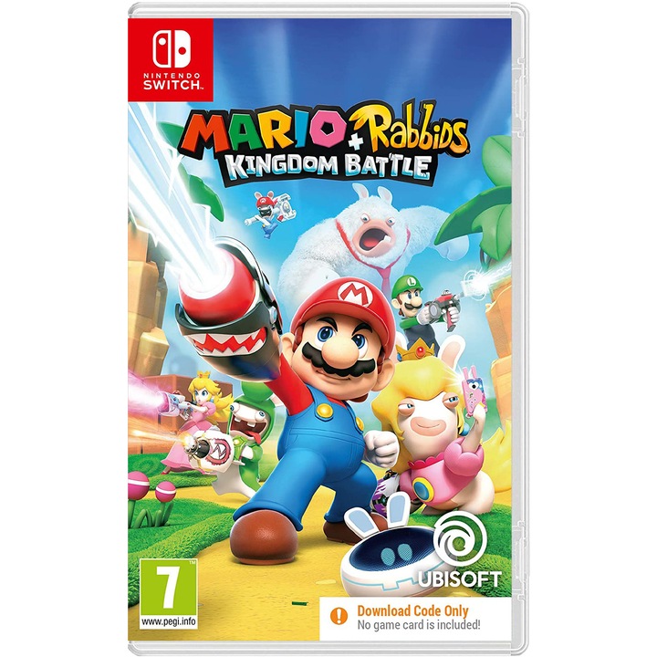 Игра Mario + Rabbids Kingdom Battle (code In A Box) Nintendo Switch