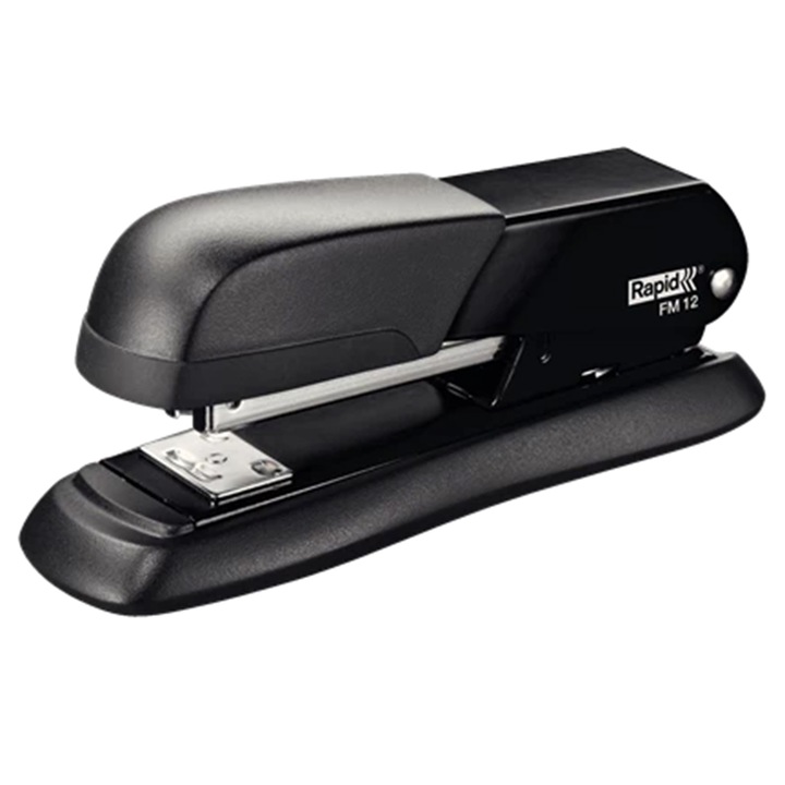 Rapid "FM12" tűzőgép, fekete (5000273)