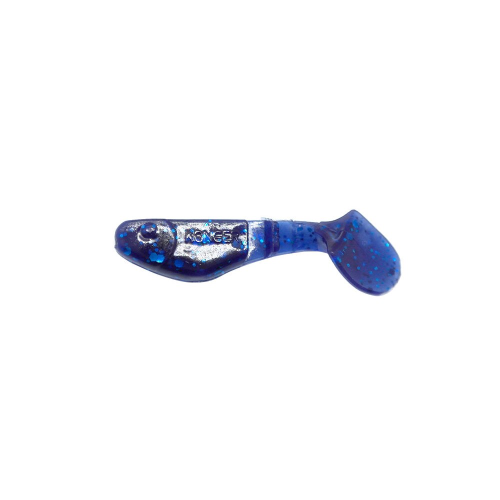 Set 10buc Shad Konger Killer Shadow 3.5cm, 0.7gr, culoarea Electric Violet