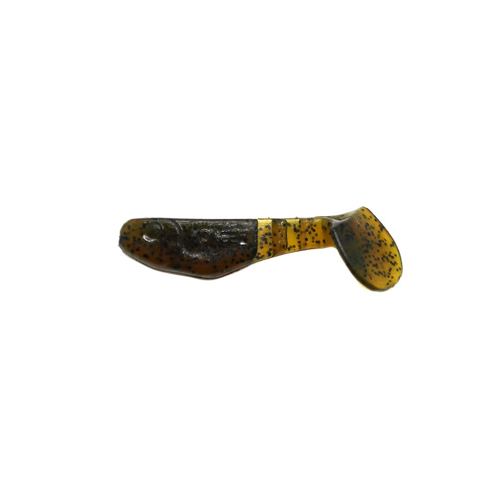 Set 10buc Shad Konger Killer Shadow 3.5cm, 0.7gr, culoarea Pumpink Pepper