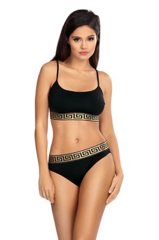 Costum de baie 2 piese negru Egipt L5197 Costum de baie 2 piese negru Egipt L5197