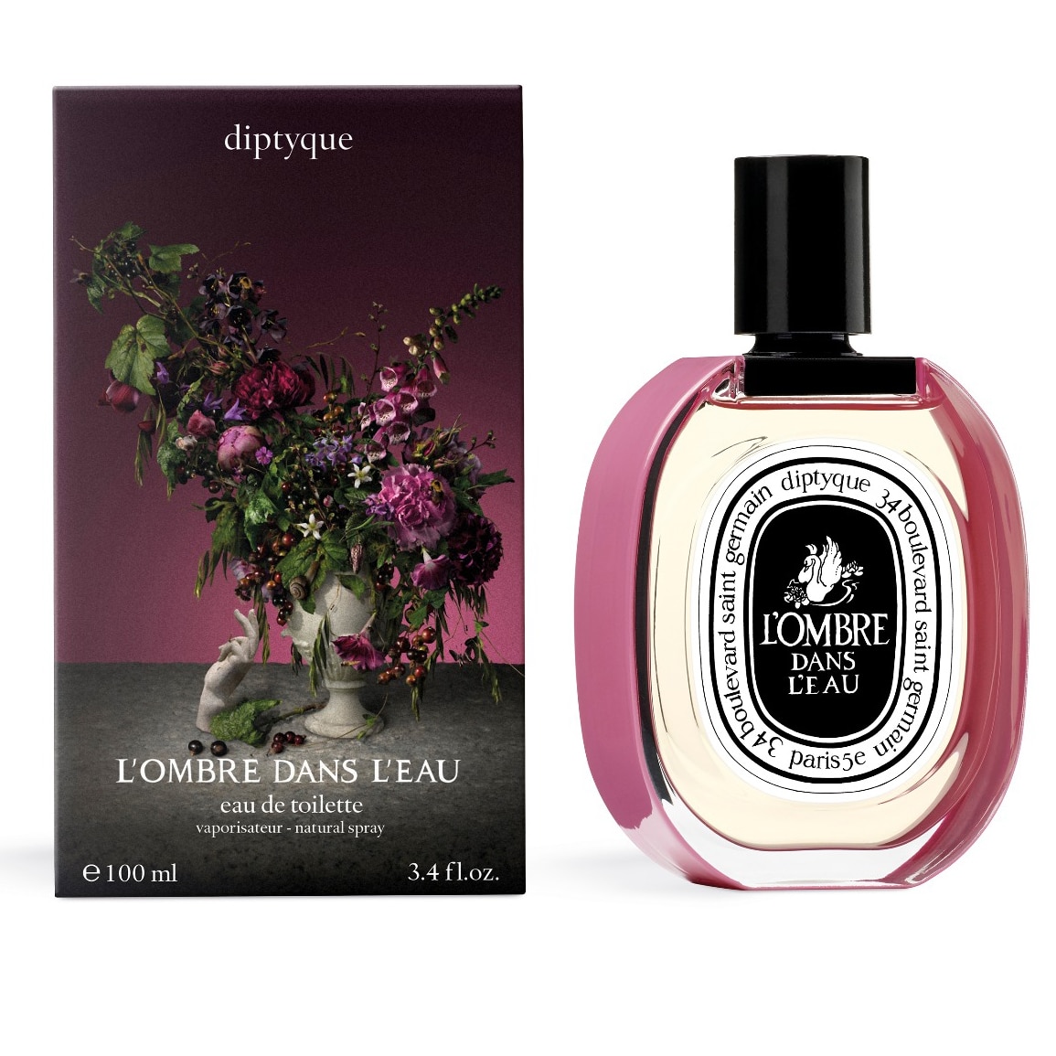 Apa de Toaleta Diptyque, L`Ombre Dans L`Eau, Femei, 100 ml - eMAG.ro