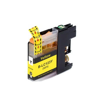 Brother LC-123 yellow cartus compatibil – 600 pagini Brother LC-123 yellow cartus compatibil – 600 pagini
