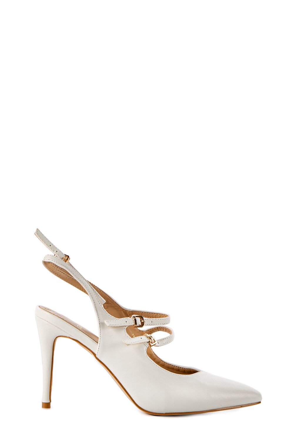 Sandale dama Esma, Alb, Alb