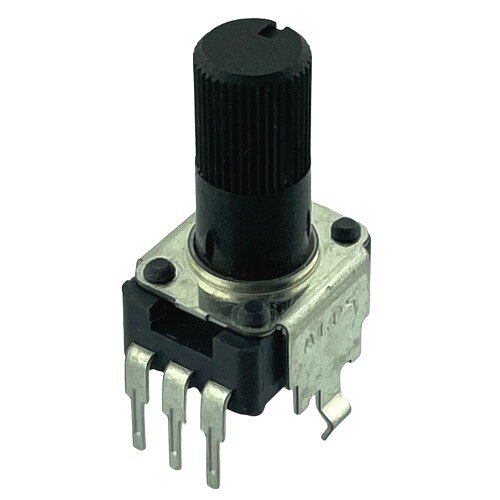 Potentiometru rotativ, 10kΩ, mono, lineare, ALPS, RK09K1130081, T201834