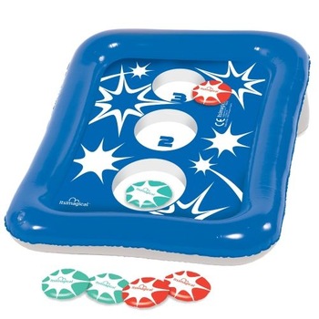 Joc gonflabil Imaginarium FRESH & FUN! SPLASH-POINTS, luminiscent in intuneric, pentru tintire si indemanare Joc gonflabil Imaginarium FRESH & FUN! SPLASH-POINTS, luminiscent in intuneric, pentru tintire si indemanare