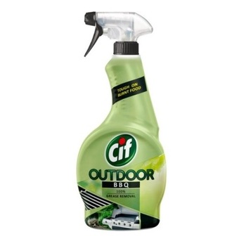 Spray Cif Outdoor BBQ solutie pentru indepartarea grasimii, 450 ml Spray Cif Outdoor BBQ solutie pentru indepartarea grasimii, 450 ml