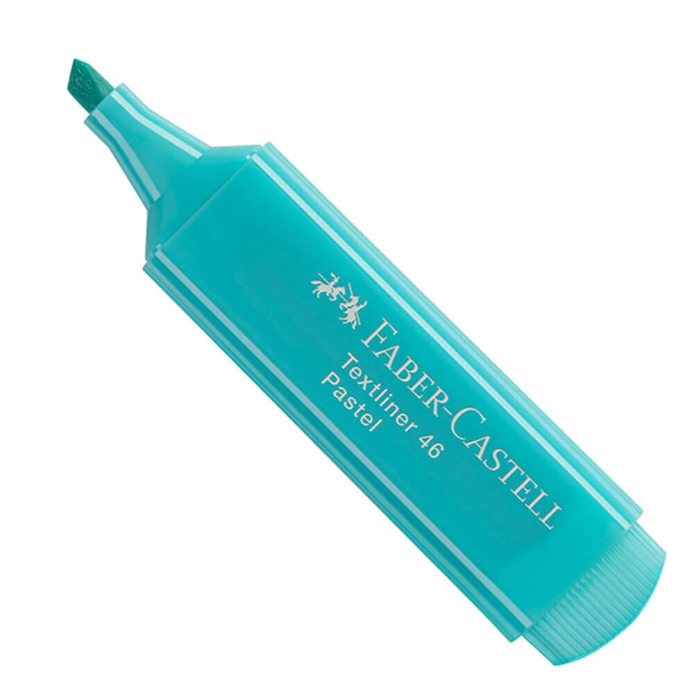 Textmarker Faber – Castell 1546, Turcoaz Pastel