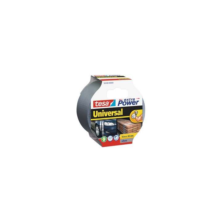 Лепяща лента Tesa Extra Power, Сребрист
