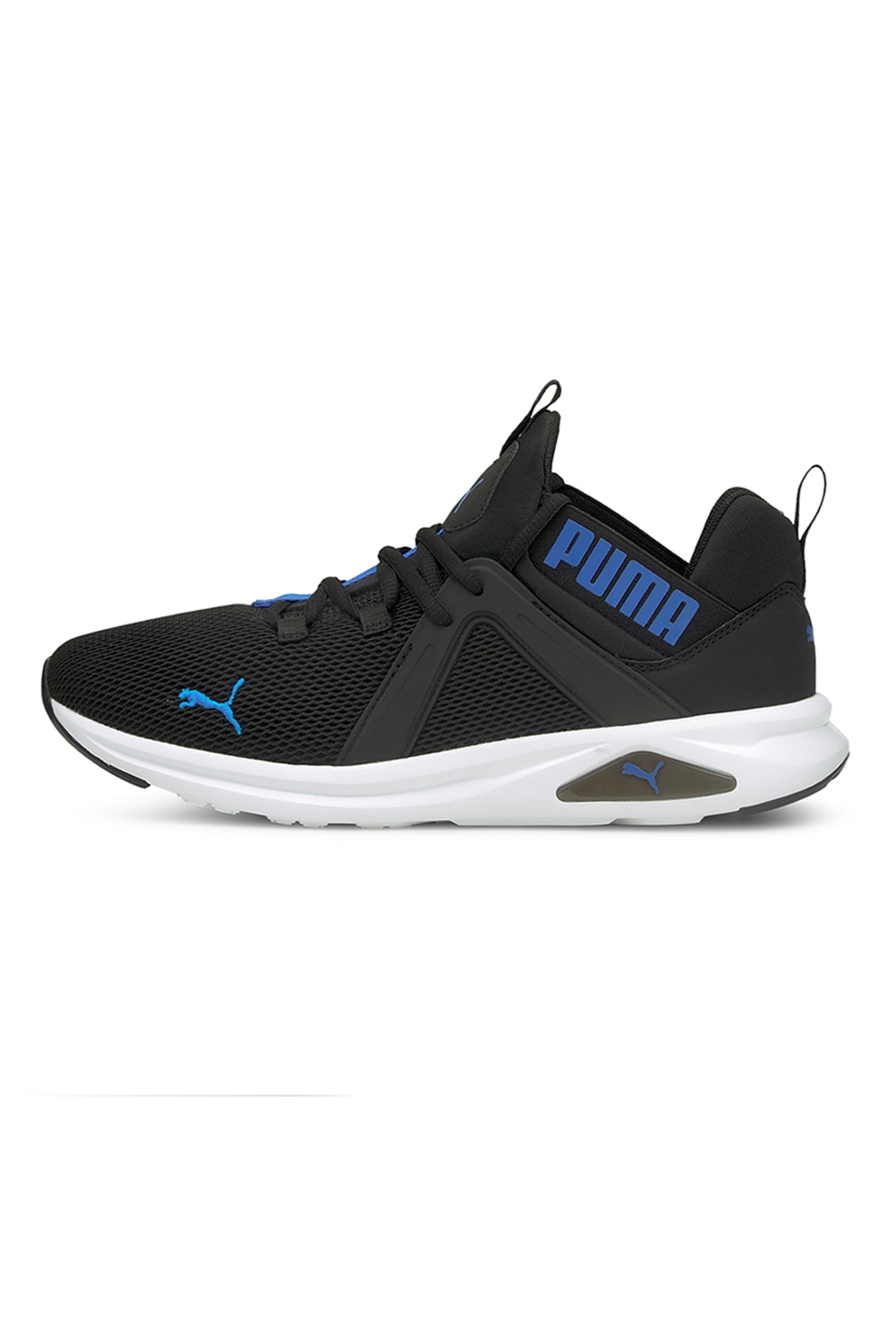 Puma, Pantofi pentru alergare Enzo 2 Wave, Negru/Albastru, 40.5