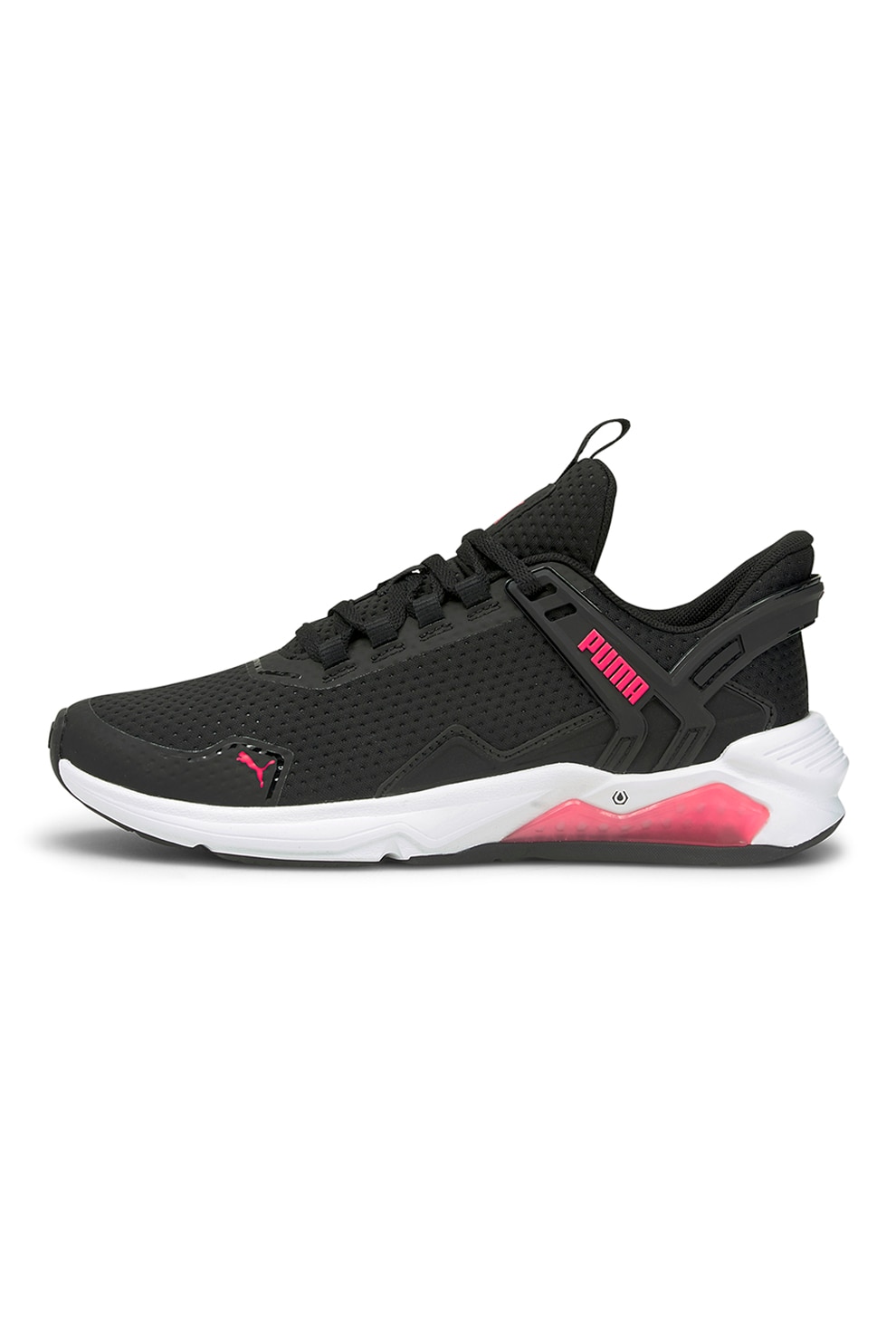 Puma, Pantofi cu model cu perforatii pentru antrenament Method 2.0, Negru/Rosu