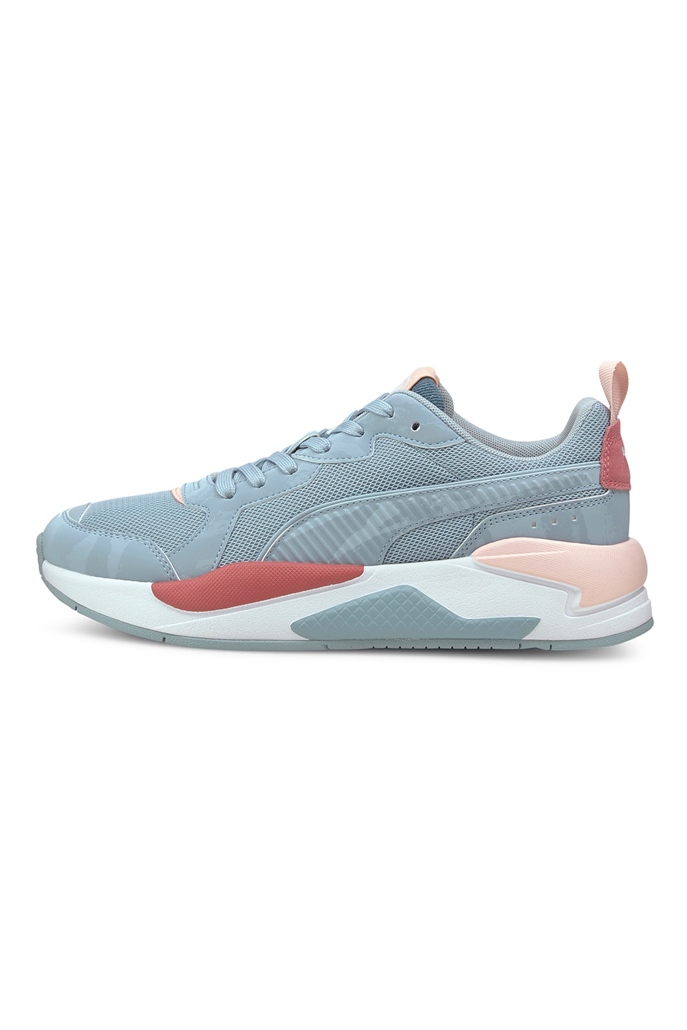 Puma, Pantofi sport cu logo X-Ray, Albastru lavanda