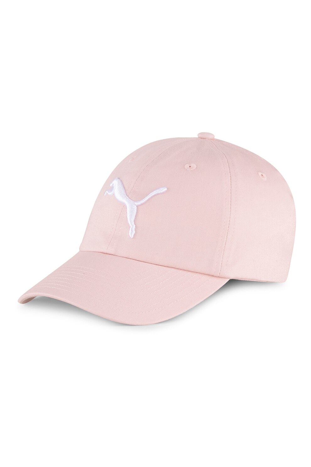 Puma, Sapca cu broderie logo Essentials, Roz pastel