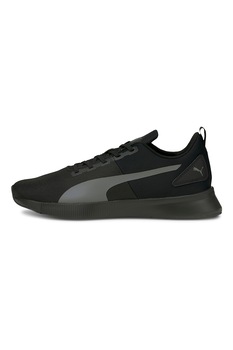 Puma, Pantofi din plasa pentru alergare Flyer Runner, Negru/Gri