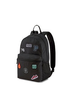 Puma, Rucsac cu aplicatii brodate, 22 L, Negru/Rosu/Gri Puma, Rucsac cu aplicatii brodate, 22 L, Negru/Rosu/Gri