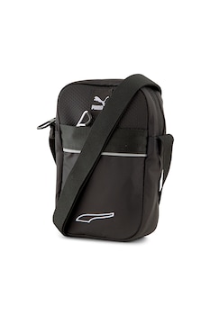 Puma - Чанта през рамо с регулираща се презрамка, Черен/Бял