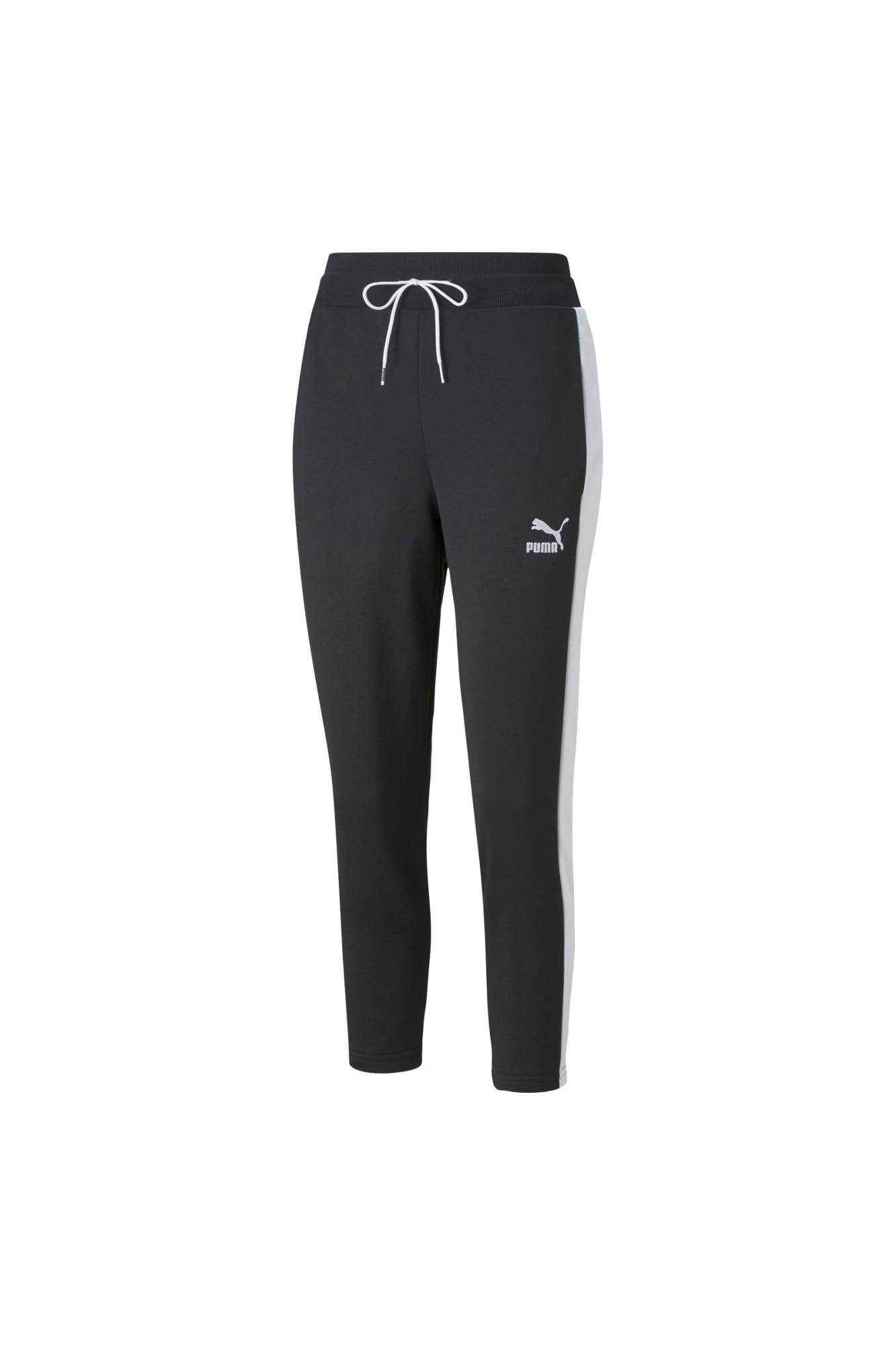 Pantaloni trening Puma Iconic T7 Cigarette Pants Pt pentru Femei, Negru