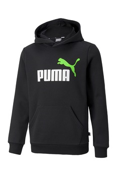 Puma, Hanorac baieti, cu logo Essentials +2 Colour Big, 104 CM, Negru/Alb/Verde electric Puma, Hanorac baieti, cu logo Essentials +2 Colour Big, 104 CM, Negru/Alb/Verde electric