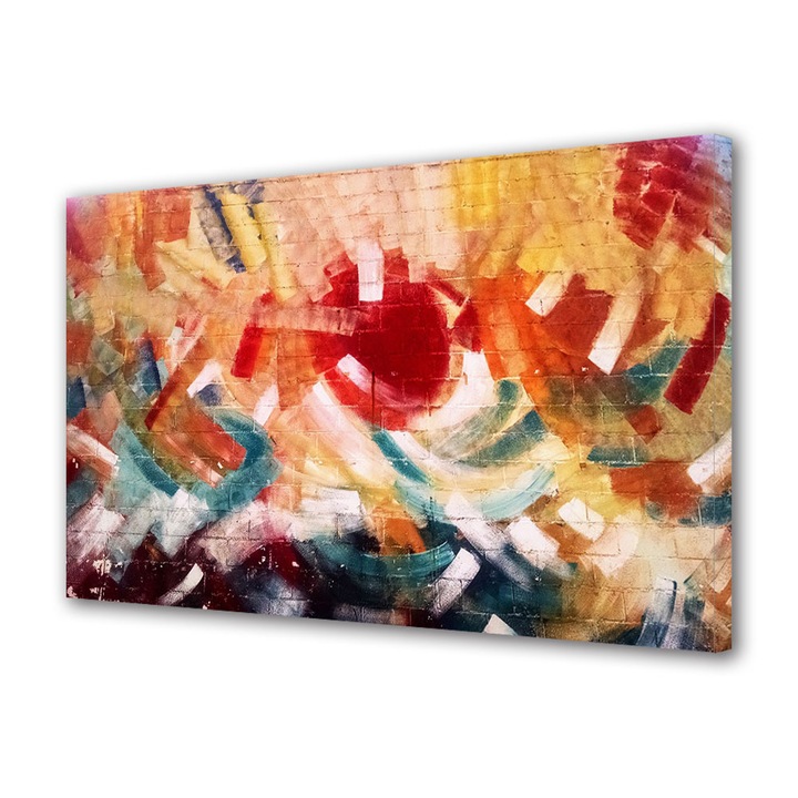 Tablou Canvas Premium, Art Star, Pictura abstracta pe zid, Urban, Panza pe cadru de lemn, Decoratiuni Moderne pentru Casa, 30 x 45 cm