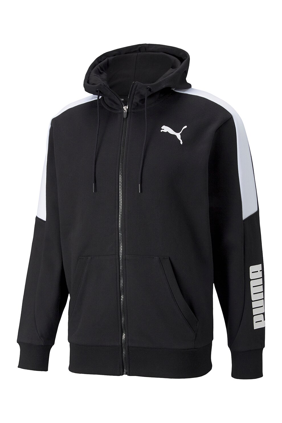 Puma, Hanorac cu fermoar Modern Sports, Negru
