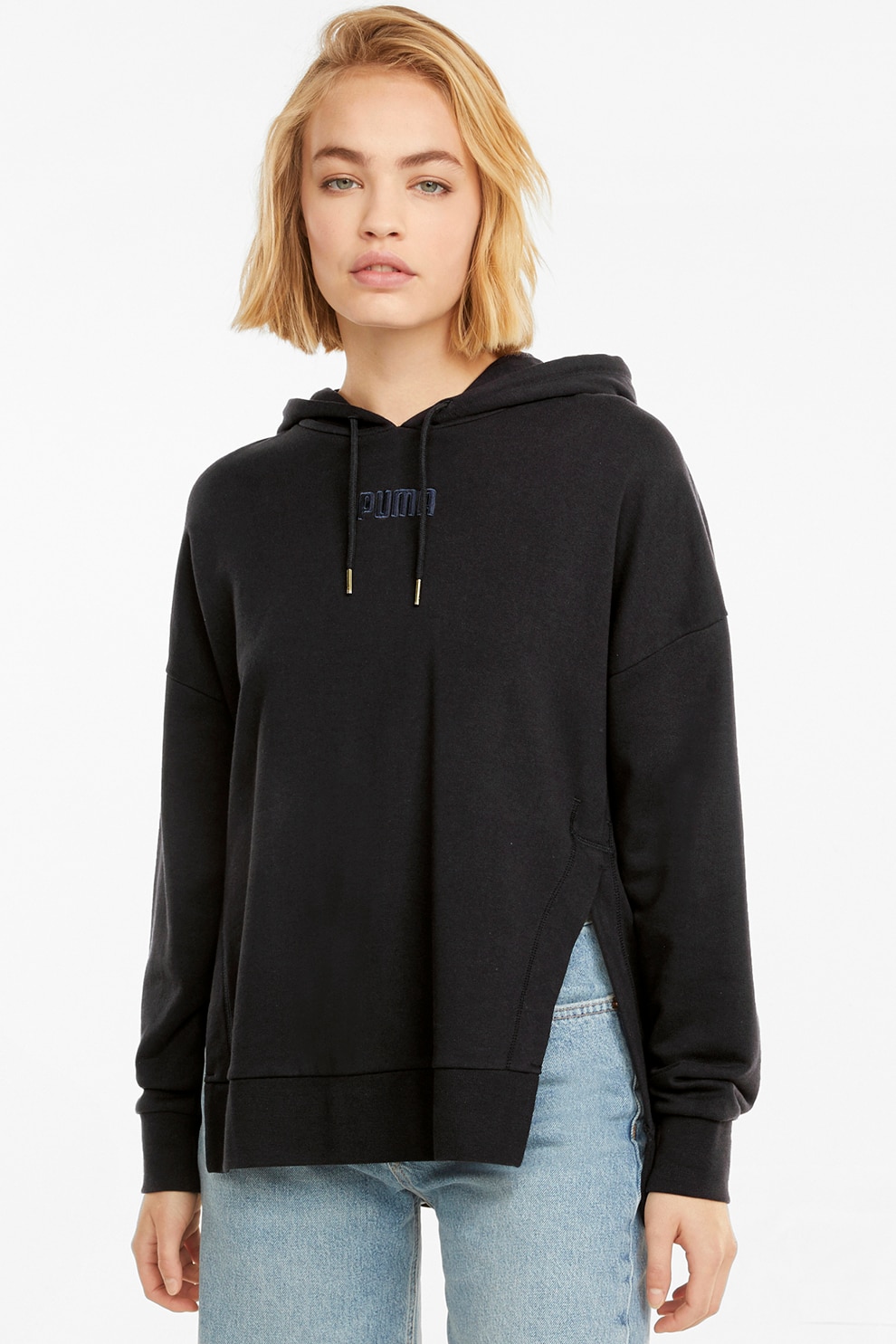 Puma, Hanorac cu slituri laterale HER, Negru