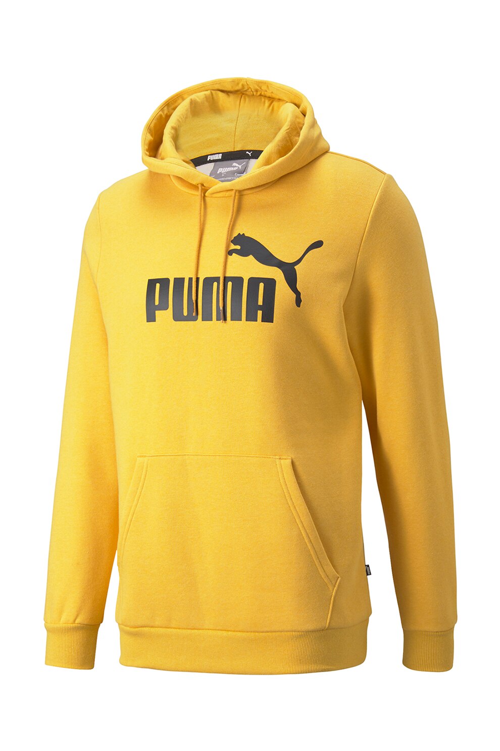 Puma, Hanorac cu buzunar kangaroo Essentials Heather, Galben