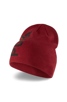 Puma, Caciula cu imprimeu logo Essentials Classic, Rosu inchis Puma, Caciula cu imprimeu logo Essentials Classic, Rosu inchis