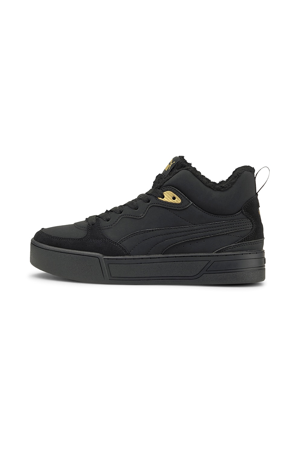 Puma, Pantofi sport mid-cut Skye Demi, Negru