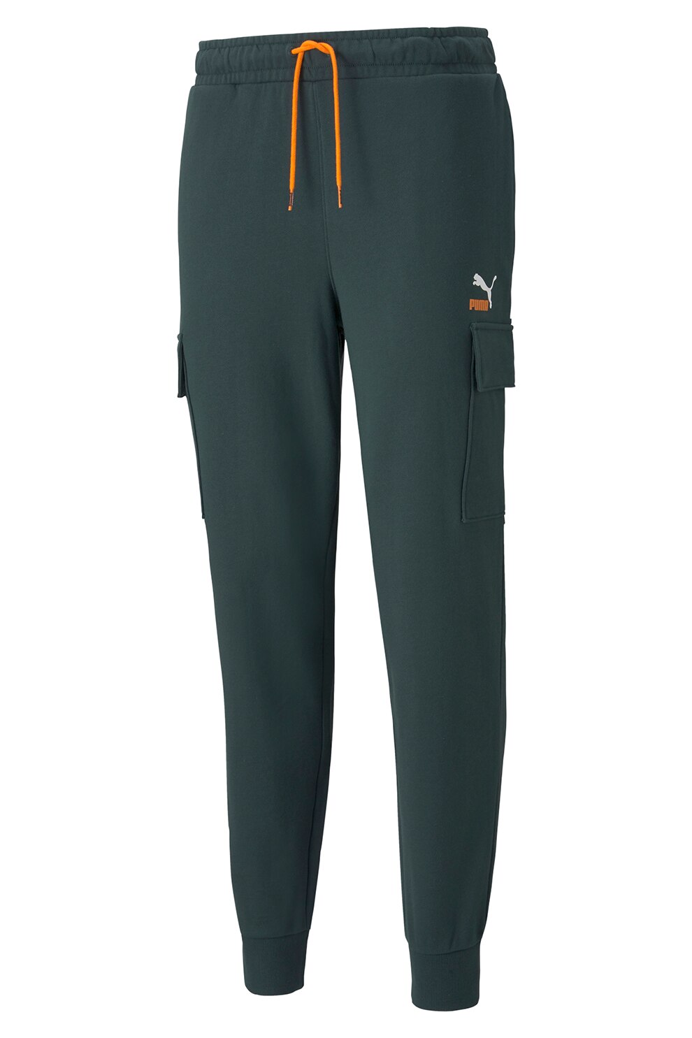 Puma, Pantaloni sport regular fit CLSX, Albastru petrol