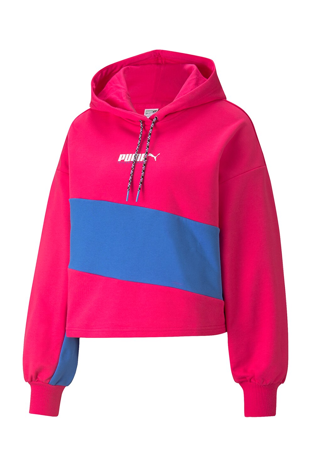 Puma, Hanorac lejer INTL, fucsia, albastru