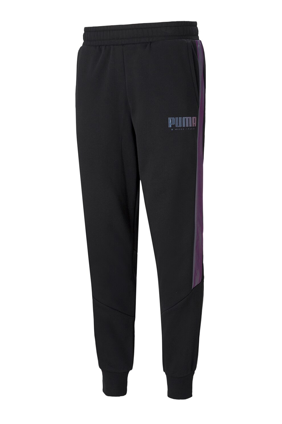 Puma, Pantaloni sport cu logo Cyber, Negru