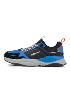 Puma, Pantofi sport low-top X-Ray2 Ramble, Albastru/Negru/Oranj Puma, Pantofi sport low-top X-Ray2 Ramble, Albastru/Negru/Oranj