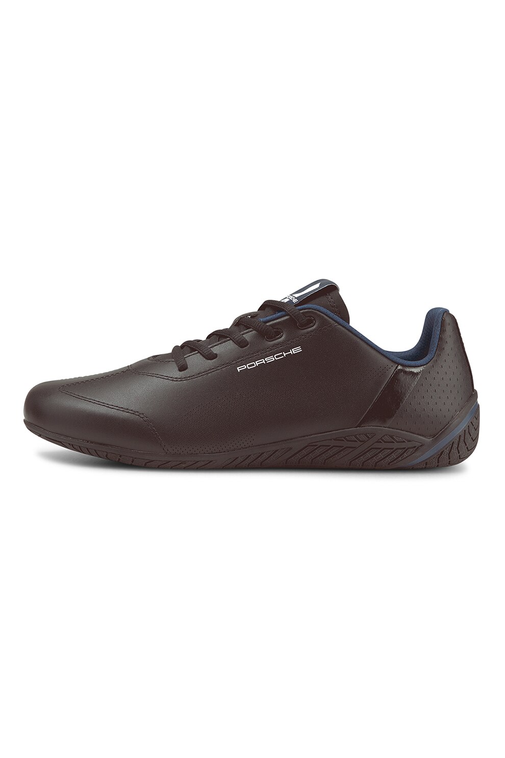 Puma, Pantofi sport de piele si piele ecologica, Negru