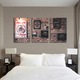 Set Tablouri Multicanvas 3 piese, Art Star, Bar la subsol, Urban, Panza pe cadru de lemn, Decoratiuni Moderne pentru Casa, 3 x 70 x 100 cm