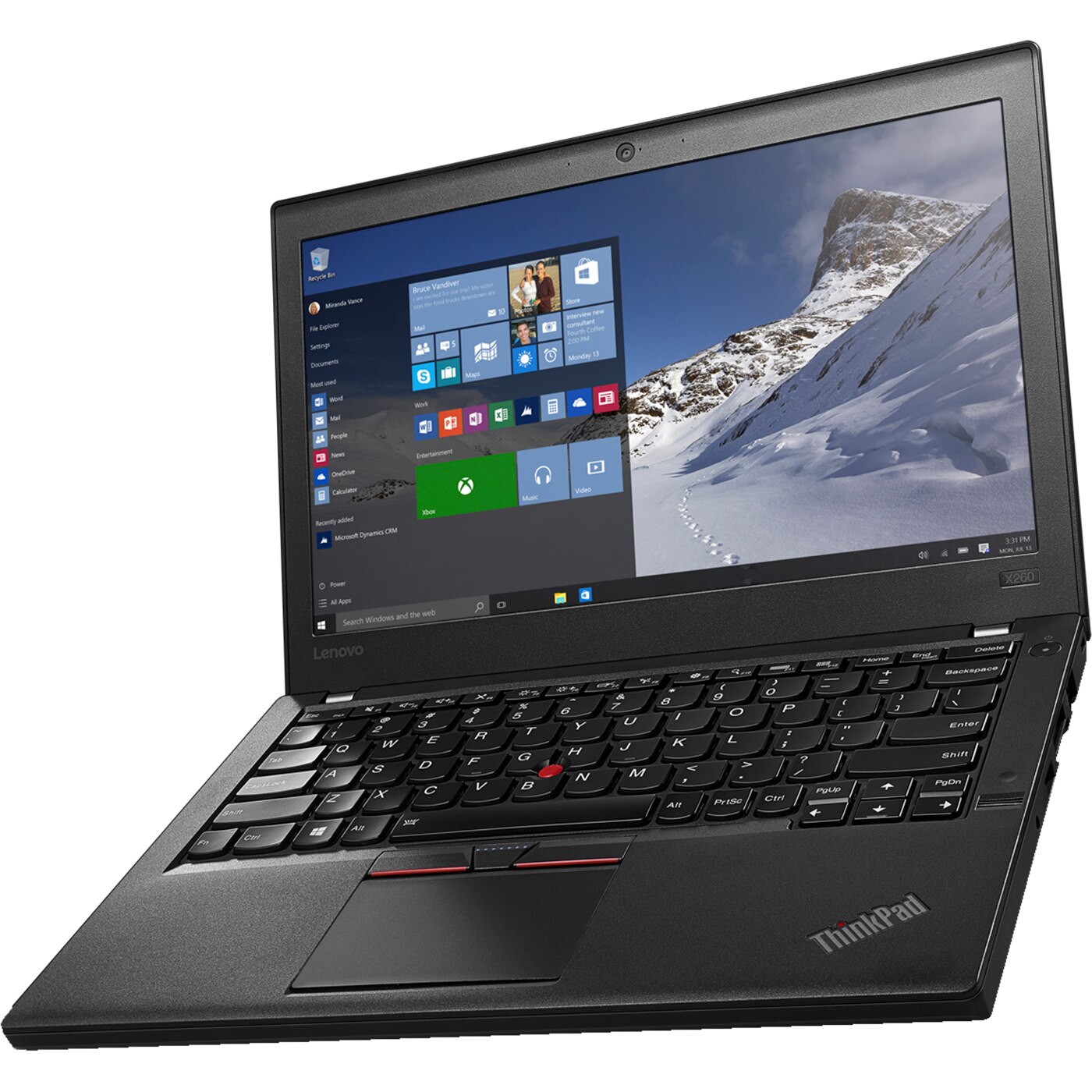 Ultrabook Lenovo ThinkPad X260 cu procesor Intel® Core™ i5-6200U