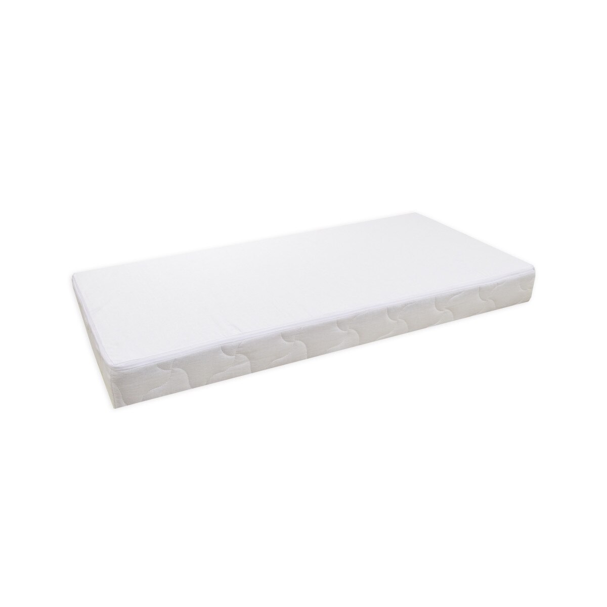 Saltea fibra cocos MyKids Bebe Bumbacel 120x60x10 (cm) husa detasabila bumbac