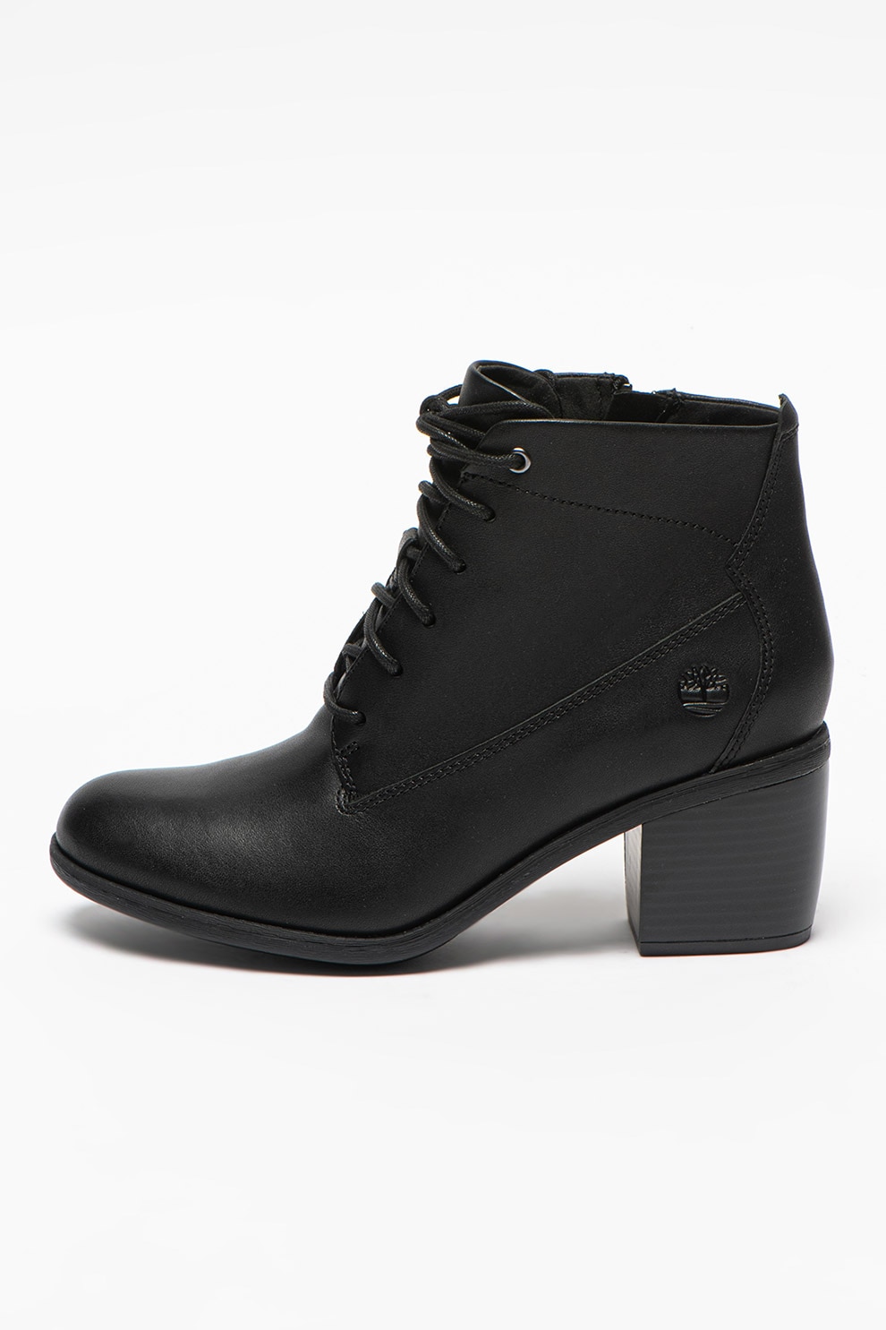 Timberland, Botine de piele Brynlee, Negru